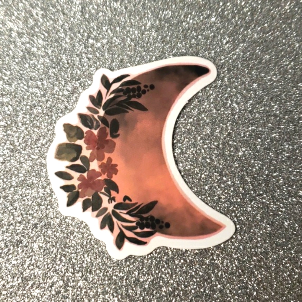 10/$10 CELESTIAL waterproof Sticker Moon